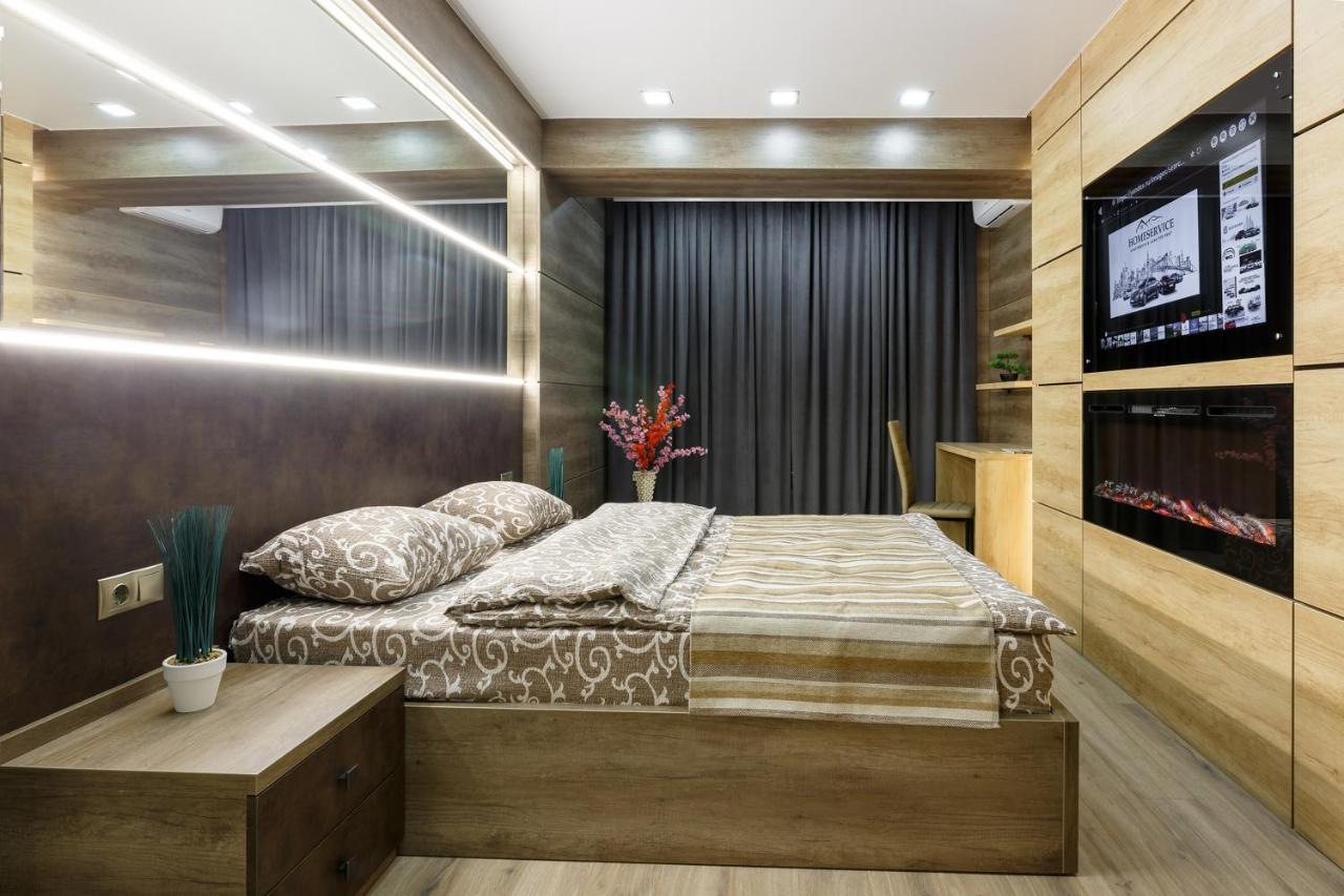 City Center. Panoramic Windows. Fireplace. Chisinau Exterior photo